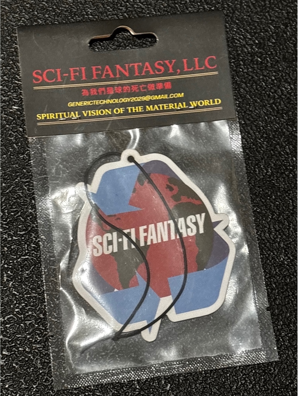 SCI-FI FANTASY Automotive Air Freshener with Hyper Reality &